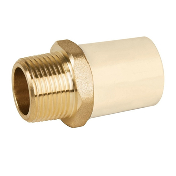 ADAPTADOR MACHO CPVC HIDRAULICO ROSCA BRONCE 2"